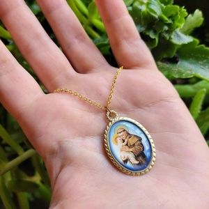 Vintage Saint Anthony Necklace